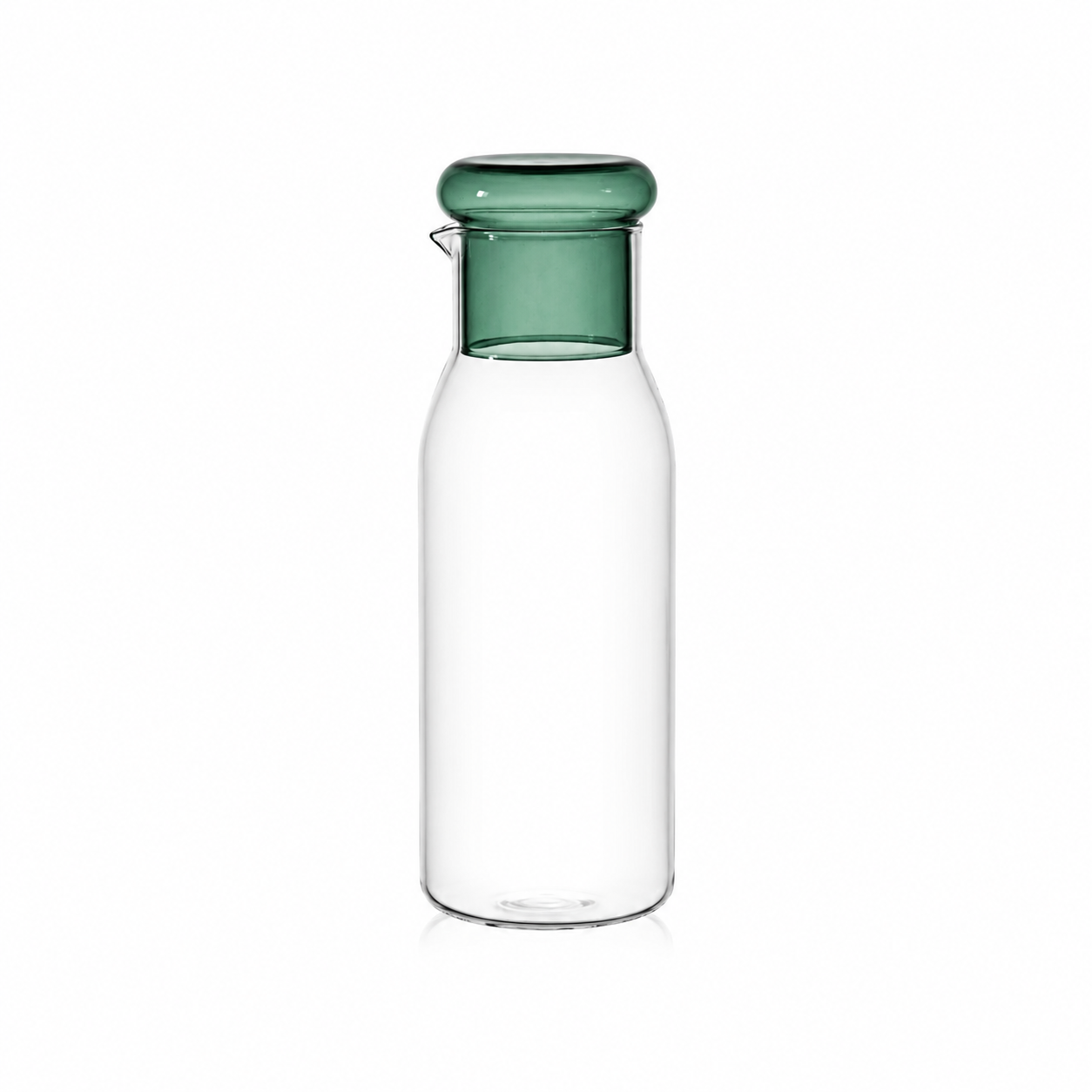 Carafe d'eau de chevet avec verre-couvercle — Set carafe et verre