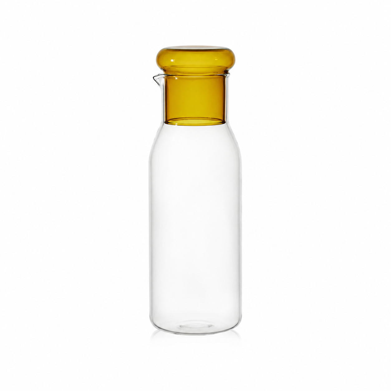 Carafe d'eau de chevet avec verre-couvercle — Set carafe et verre