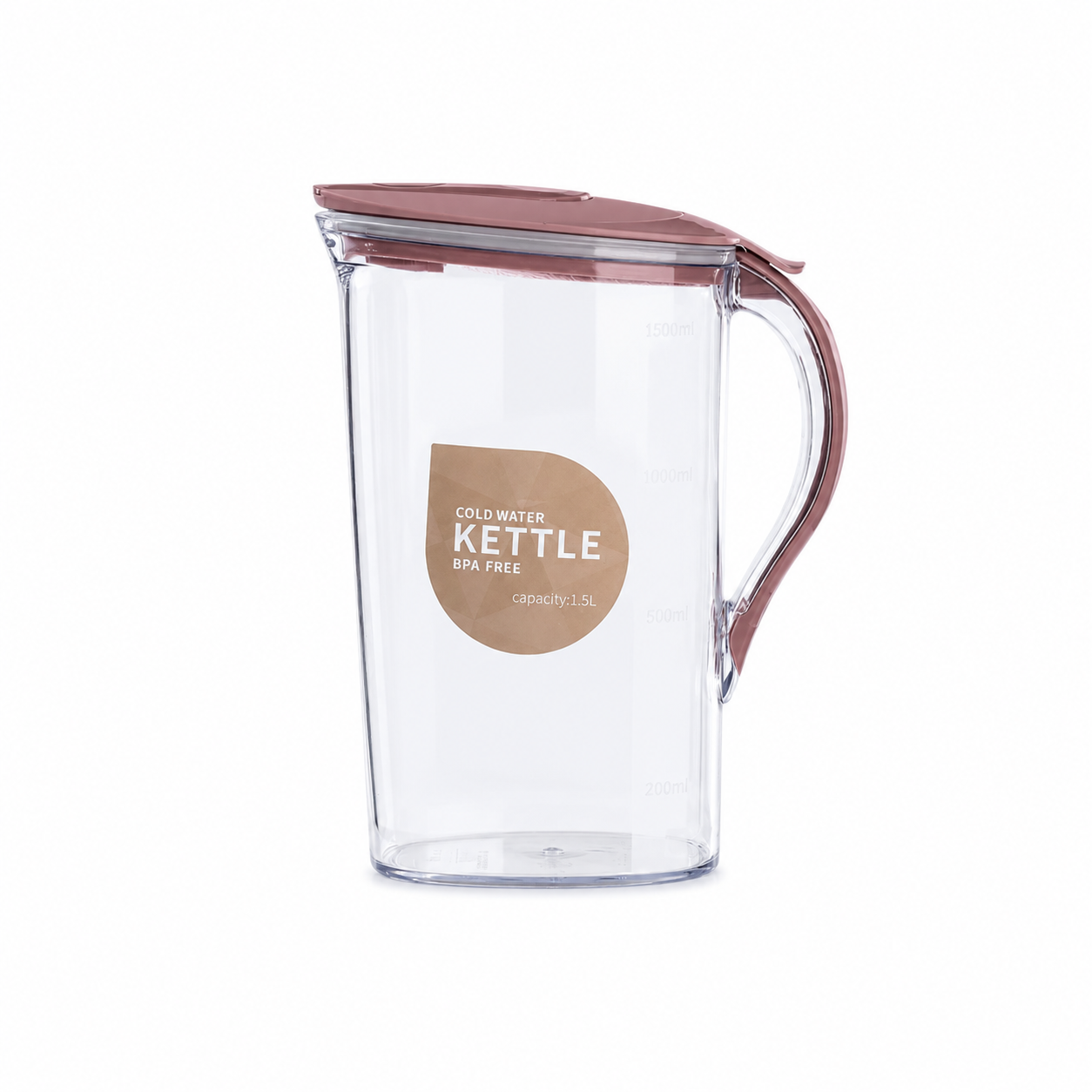 Pichet Carafe d’Eau Carré avec Filtre Intégré