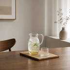 Carafe d’Eau en Verre Martelé 1,5L – Style Japonais