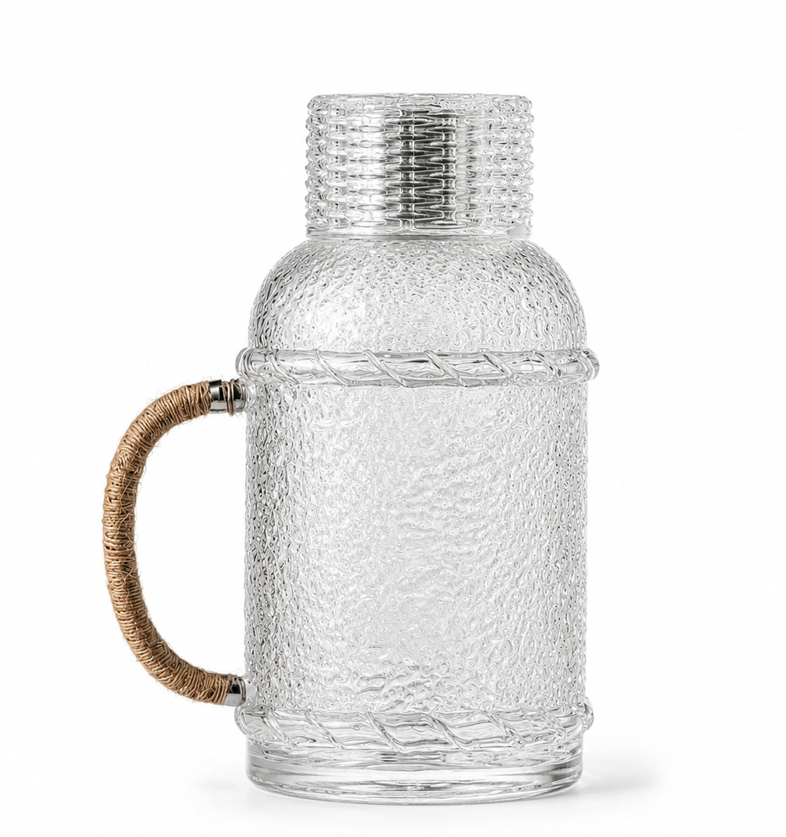 Carafe d’Eau en Verre Martelé – Style Japonais