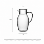 Carafe d’Eau en Verre Martelé 1,5L – Style Japonais