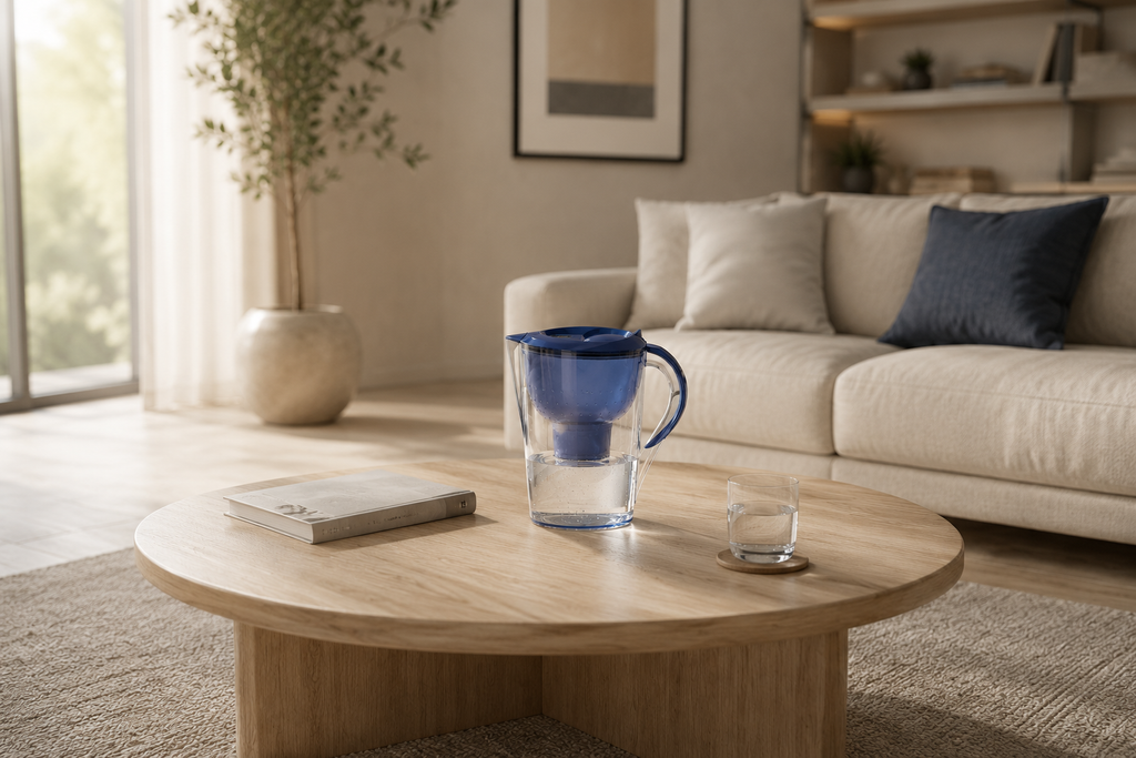 Carafe Filtrante 2,5L à Cartouche 4 Couches