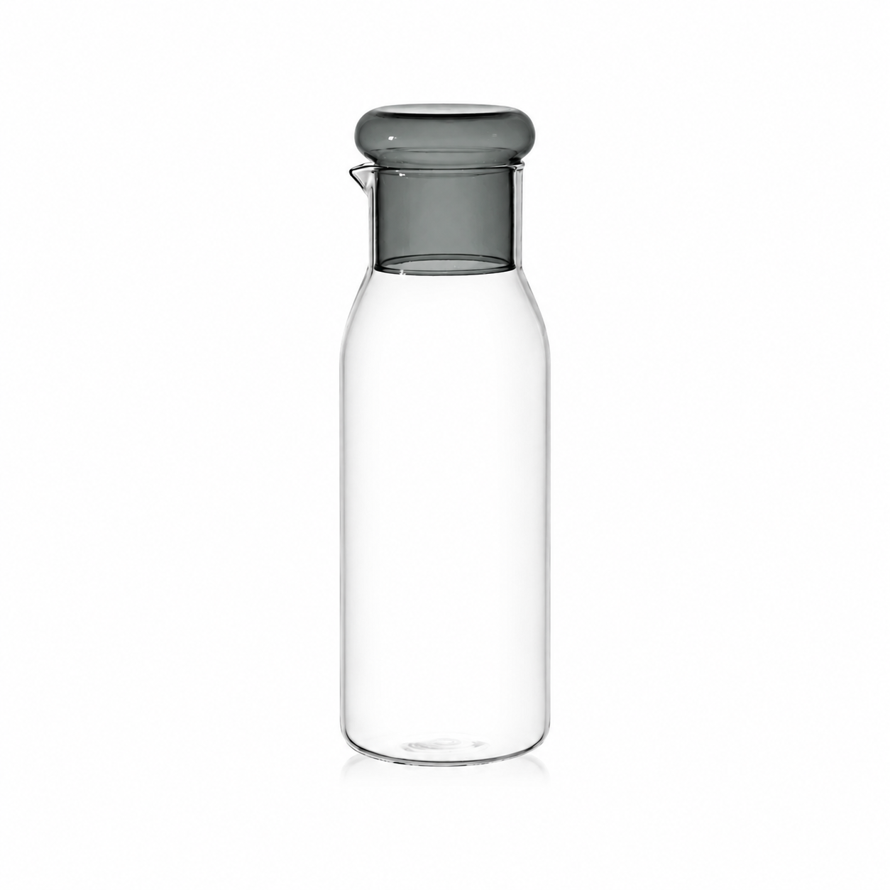 Carafe d'eau de chevet avec verre-couvercle — Set carafe et verre