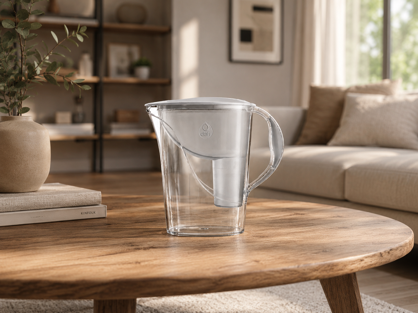 Carafe Filtrante 2,4L avec Indicateur de Remplacement